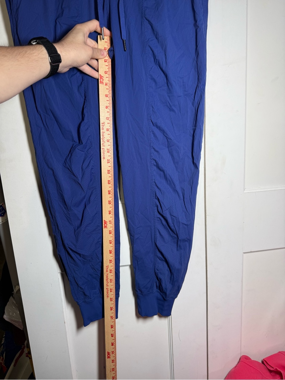 Lululemon Dance Studio Mid Rise Jogger Full Length Blue Nile Sz 10 Swift Fabric - Picture 6 of 7